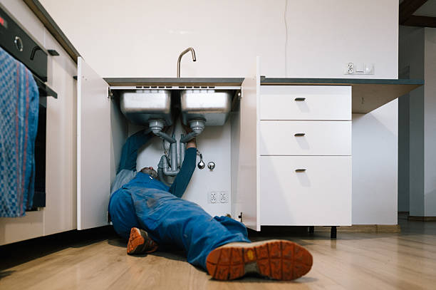 Professional Drain Cleaning technician working in North Plains, OR